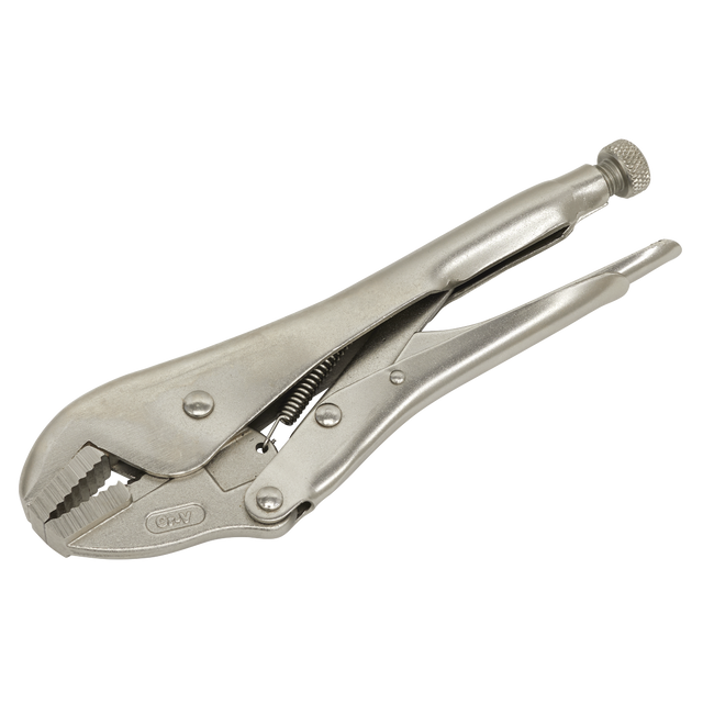 Sealey AK6823 Premier Locking Pliers Straight Jaws 225mm 0-44mm Capacity