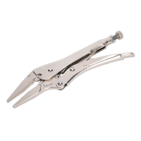 Sealey AK6825 Premier Long Nose Locking Pliers 210mm 0-60mm Capacity