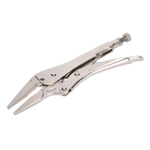 Sealey AK6825 Premier Long Nose Locking Pliers 210mm 0-60mm Capacity