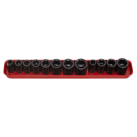 Sealey AK682 Premier Metric/Imperial Impact Socket Set 3/8"Sq Drive 12pc - additional view 2