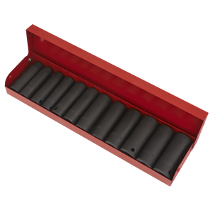 Sealey AK683 Premier Metric/Imperial Deep Impact Socket Set 3/8"Sq Drive 12pc - additional view 5