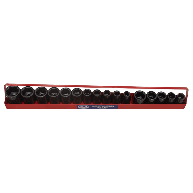 Sealey AK684 Premier Metric/Imperial Impact Socket Set 1/2"Sq Drive 16pc - additional view 3