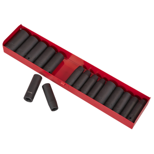Sealey AK685 Premier Metric/Imperial Deep Impact Socket Set 1/2"Sq Drive 16pc - additional view 8