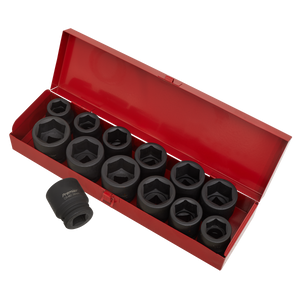 Sealey AK686 Premier Metric/Imperial Impact Socket Set 3/4"Sq Drive 13pc - additional view 3