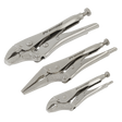 Sealey AK6876 Premier Locking Pliers Set 3pc