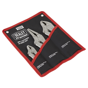 Sealey AK6876 Premier Locking Pliers Set 3pc - additional view 2