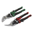 Sealey AK69072 Premier High Leverage Offset Aviation Tin Snip Set 2pc