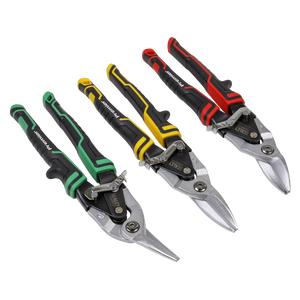 Sealey AK69073 Premier High Leverage Aviation Tin Snip Set 3pc - additional view 2