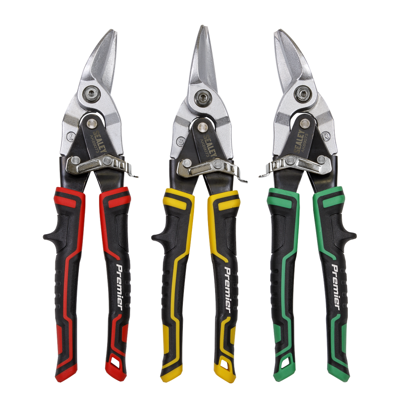 Sealey AK69073 Premier High Leverage Aviation Tin Snip Set 3pc - additional view 4