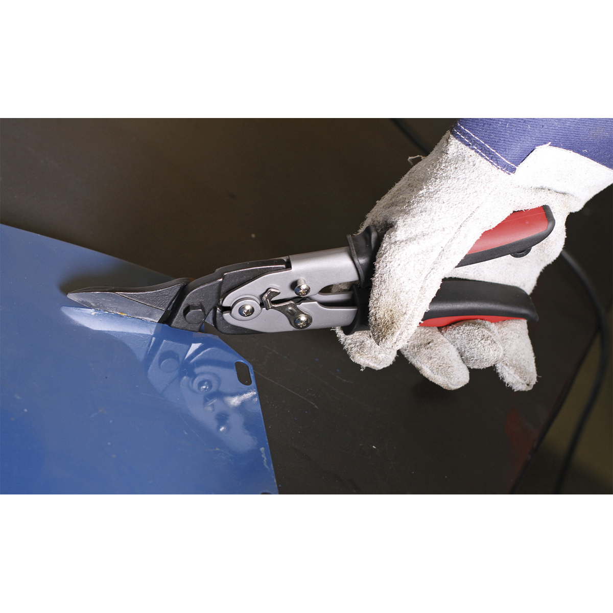 Sealey AK6915 Offset Tin Snips 280mm - additional view 4