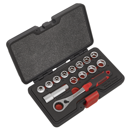 Sealey AK6926 Premier Low Profile Go-Through Socket Set 14pc