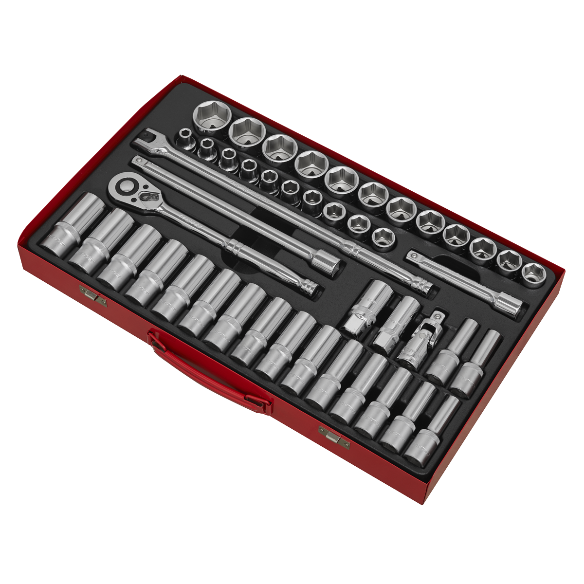 Sealey AK6941 Premier Socket Set 1/2"Sq Drive 46pc - additional view 2