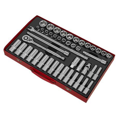 Sealey AK6941 Premier Socket Set 1/2"Sq Drive 46pc - additional view 2