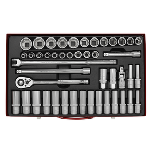 Sealey AK6941 Premier Socket Set 1/2"Sq Drive 46pc - additional view 3