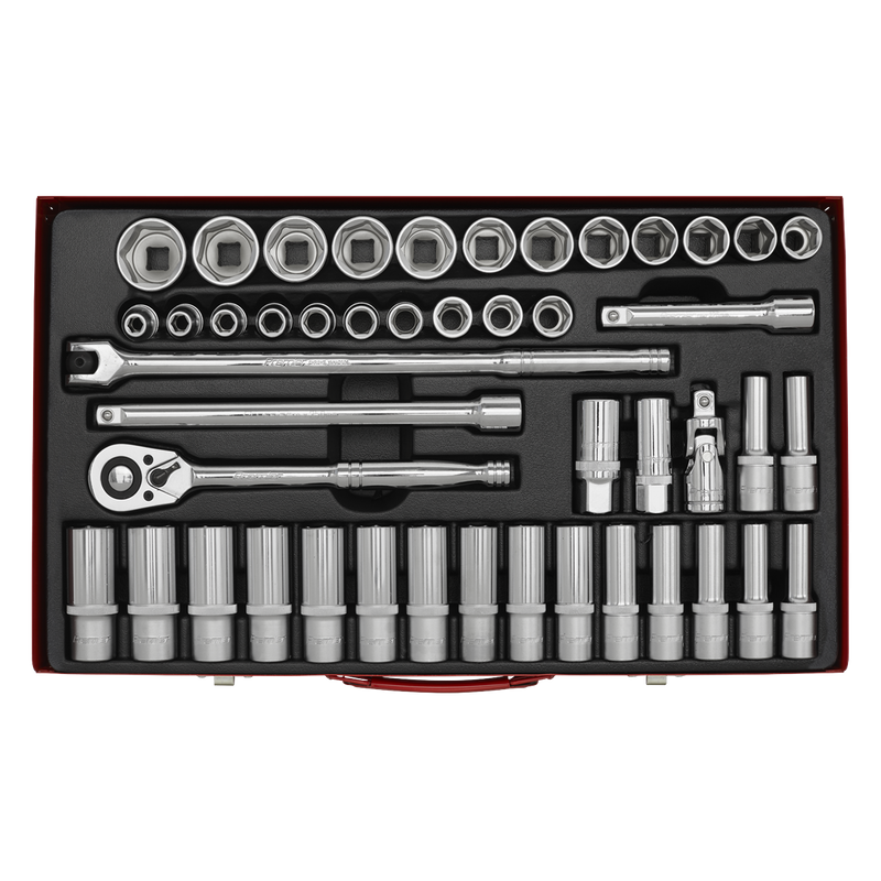 Sealey AK6941 Premier Socket Set 1/2"Sq Drive 46pc - additional view 3