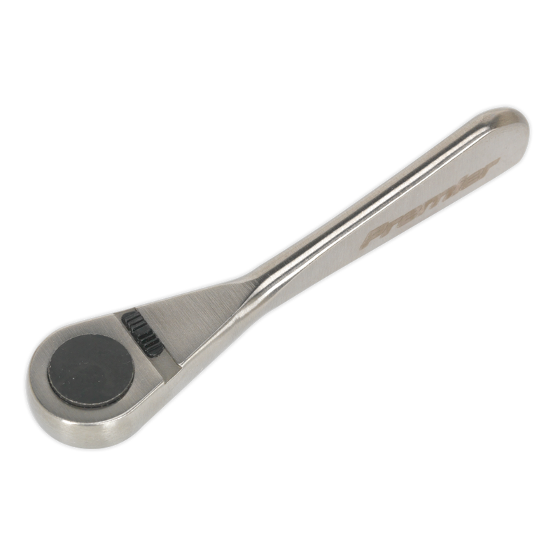 Sealey AK6960 Premier Micro Ratchet Wrench Stainless Steel 1/4"Sq Drive - additional view 3