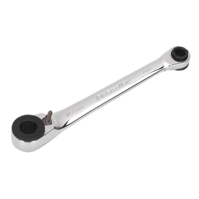 Sealey AK6968 Premier Reversible Ratchet Spanner 1/4"Hex x 10mm Hex