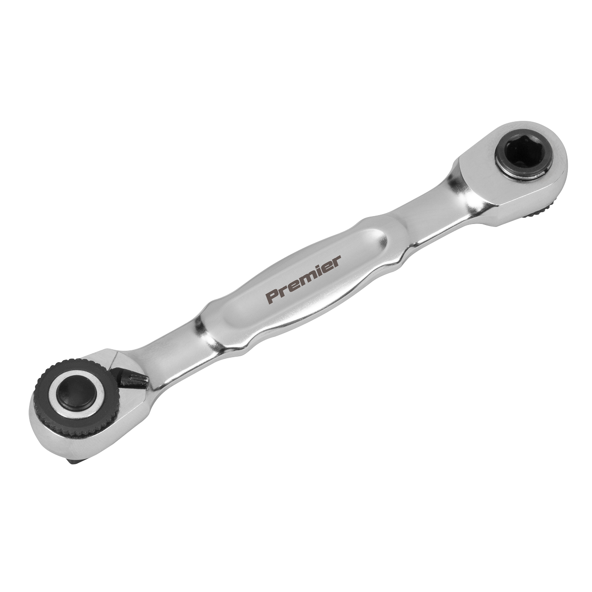 Sealey AK6972 Micro Ratchet Bit Driver & Wrench 1/4"Sq & 1/4"Hex Drive - additional view 2