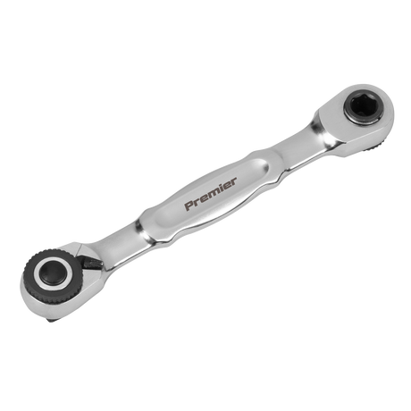 Sealey AK6972 Micro Ratchet Bit Driver & Wrench 1/4"Sq & 1/4"Hex Drive - additional view 2
