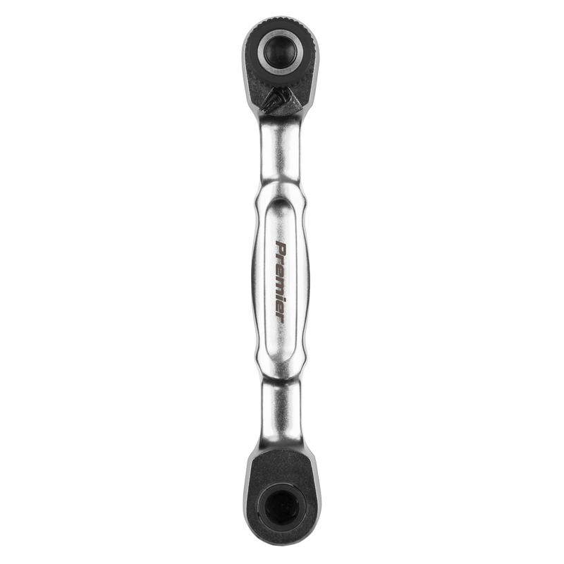 Sealey AK6972 Micro Ratchet Bit Driver & Wrench 1/4"Sq & 1/4"Hex Drive - additional view 3