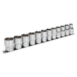 Sealey AK70612 Premier Socket Set 1/2"Sq Drive12pc