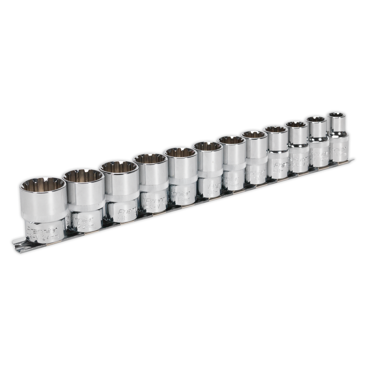 Sealey AK70612 Premier Socket Set 1/2"Sq Drive12pc