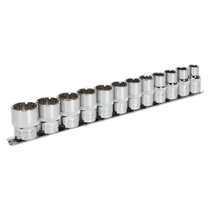 Sealey AK70612 Premier Socket Set 1/2"Sq Drive12pc