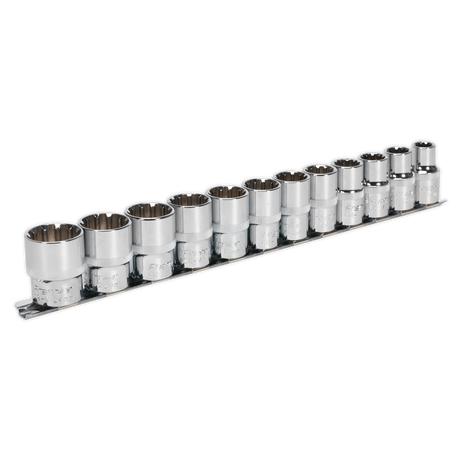 Sealey AK70612 Premier Socket Set 1/2"Sq Drive12pc
