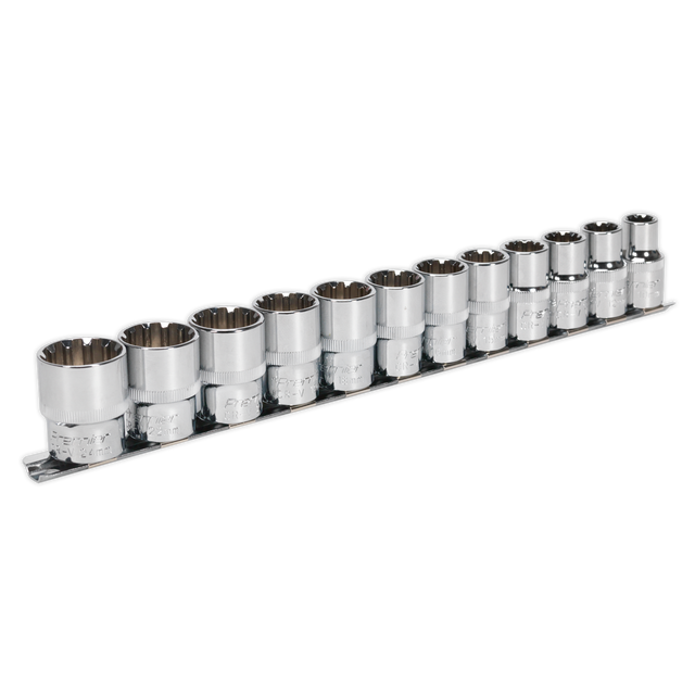Sealey AK70612 Premier Socket Set 1/2"Sq Drive12pc