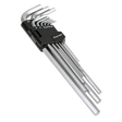 Sealey AK7137 Premier Extra-Long Hex Key Set 9pc