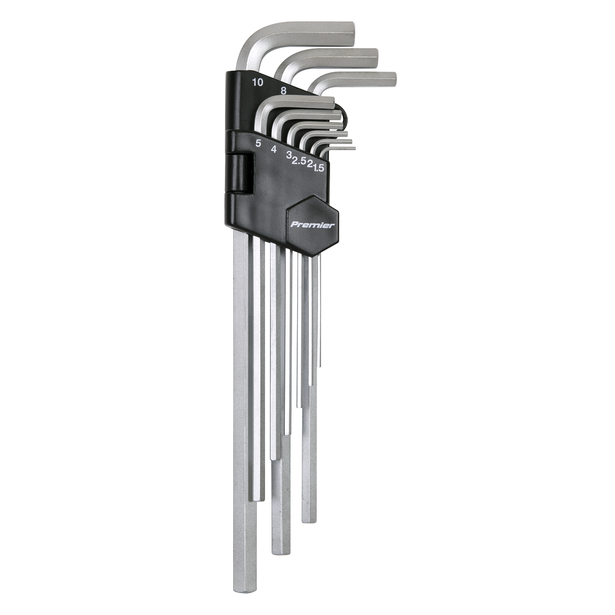 Sealey AK7137 Premier Extra-Long Hex Key Set 9pc - additional view 3