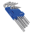 Sealey AK7142 Premier Long TRX-Star* Key Set 9pc