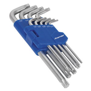 Sealey AK7142 Premier Long TRX-Star* Key Set 9pc