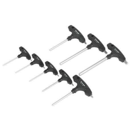 Sealey AK7143 Premier T-Handle Hex Key Set 8pc