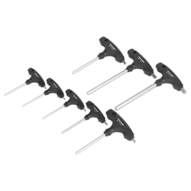 Sealey AK7143 Premier T-Handle Hex Key Set 8pc