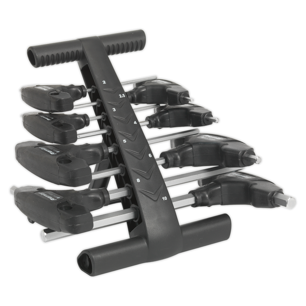 Sealey AK7143 Premier T-Handle Hex Key Set 8pc - additional view 5