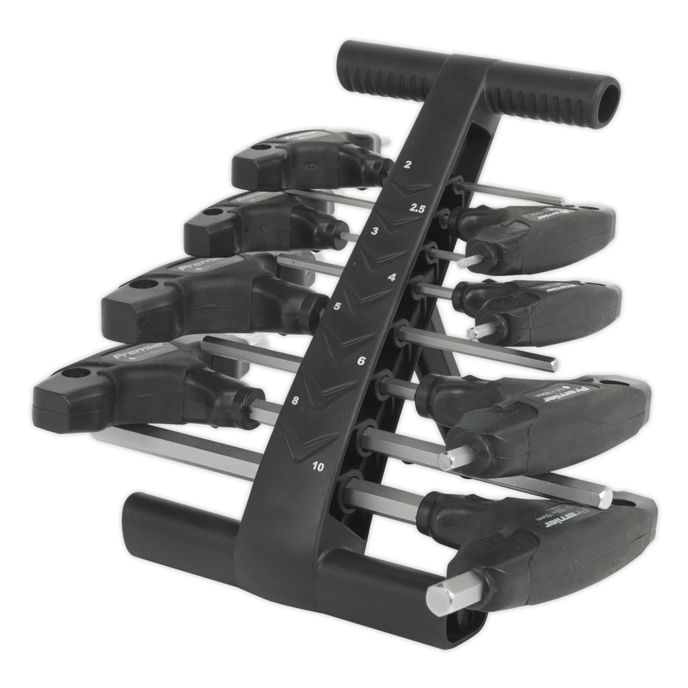 Sealey AK7143 Premier T-Handle Hex Key Set 8pc - additional view 4