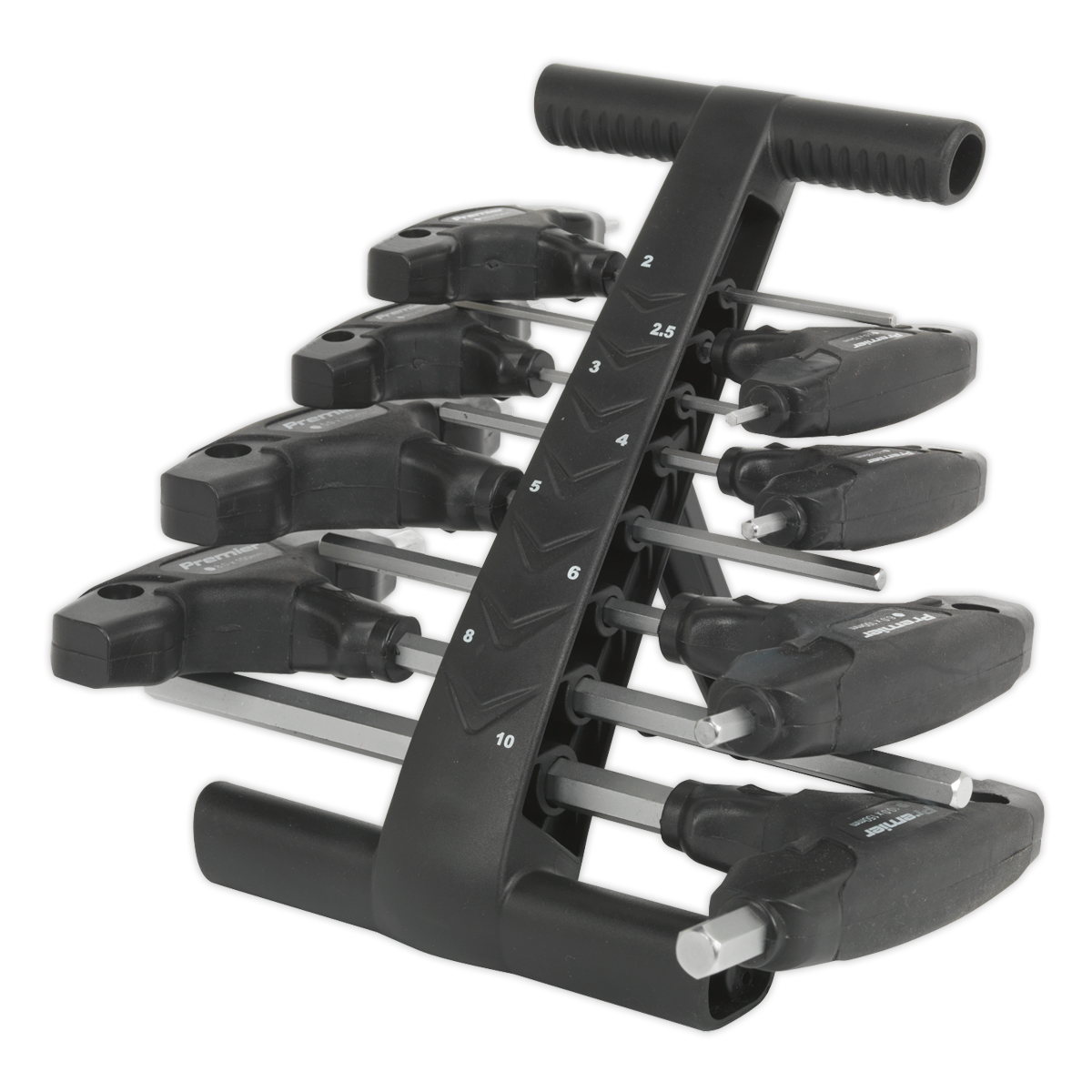 Sealey AK7143 Premier T-Handle Hex Key Set 8pc - additional view 4
