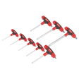Sealey AK7144 Premier T-Handle Ball-End Hex Key Set 8pc