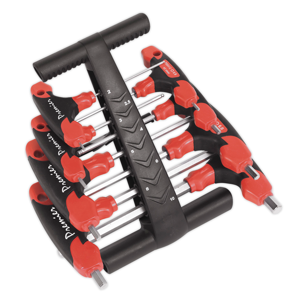 Sealey AK7144 Premier T-Handle Ball-End Hex Key Set 8pc - additional view 2