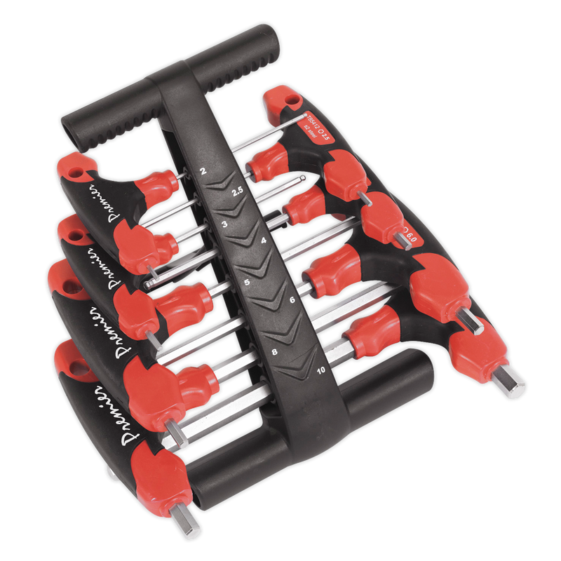 Sealey AK7144 Premier T-Handle Ball-End Hex Key Set 8pc - additional view 2