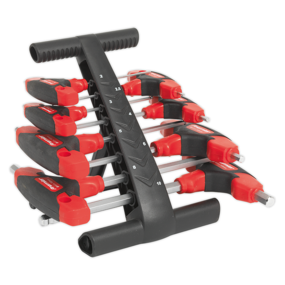 Sealey AK7144 Premier T-Handle Ball-End Hex Key Set 8pc - additional view 3