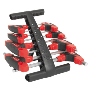 Sealey AK7144 Premier T-Handle Ball-End Hex Key Set 8pc - additional view 3