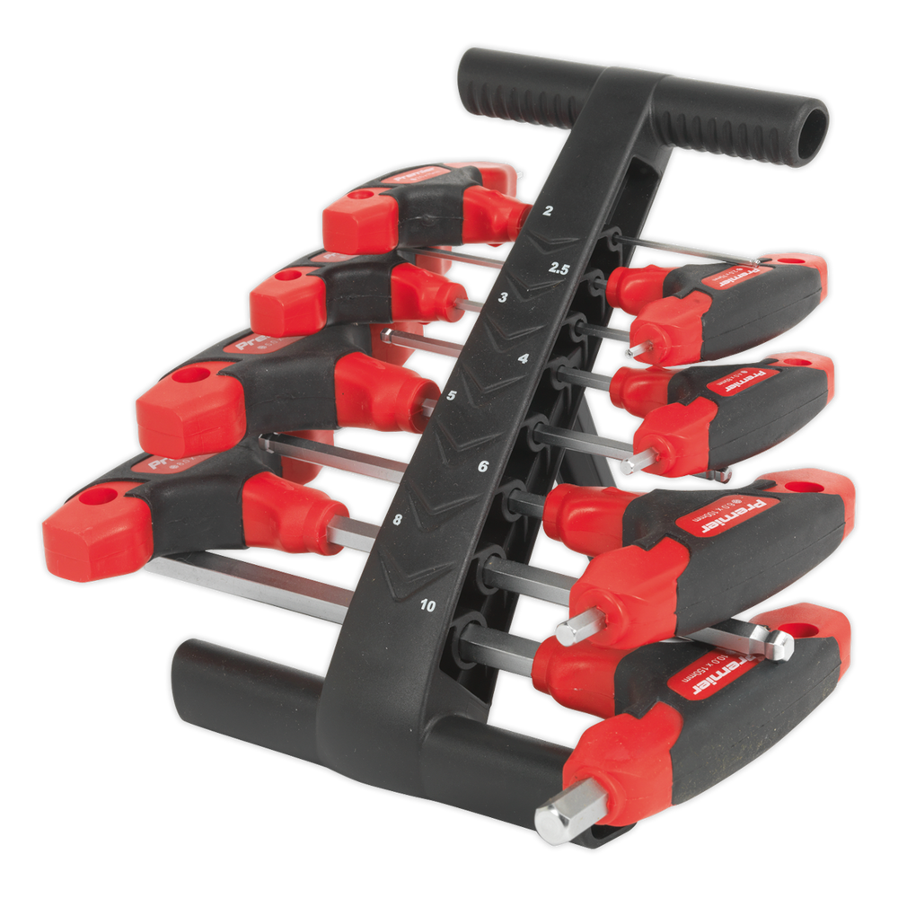 Sealey AK7144 Premier T-Handle Ball-End Hex Key Set 8pc - additional view 4