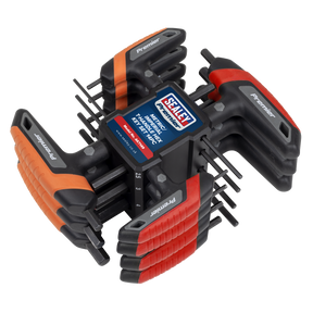 Sealey AK7149 Premier Metric/Imperial T-Handle Hex Key Set 14pc