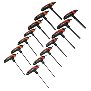 Sealey AK7149 Premier Metric/Imperial T-Handle Hex Key Set 14pc - additional view 3