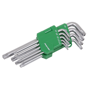 Sealey AK7162 Premier Long Security TRX-Star* Key Set 9pc - additional view 2