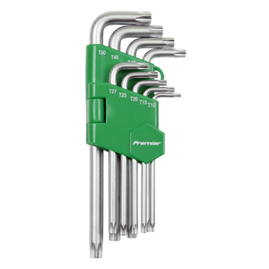 Sealey AK7162 Premier Long Security TRX-Star* Key Set 9pc - additional view 3