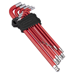 Sealey AK7164 Premier Extra-Long Ball-End Hex Key Set 11pc