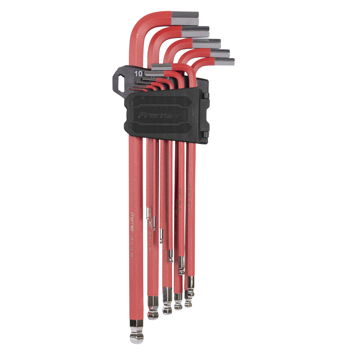 Sealey AK7164 Premier Extra-Long Ball-End Hex Key Set 11pc - additional view 3